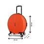 Zoozie Bags Maleta ABS Naranja